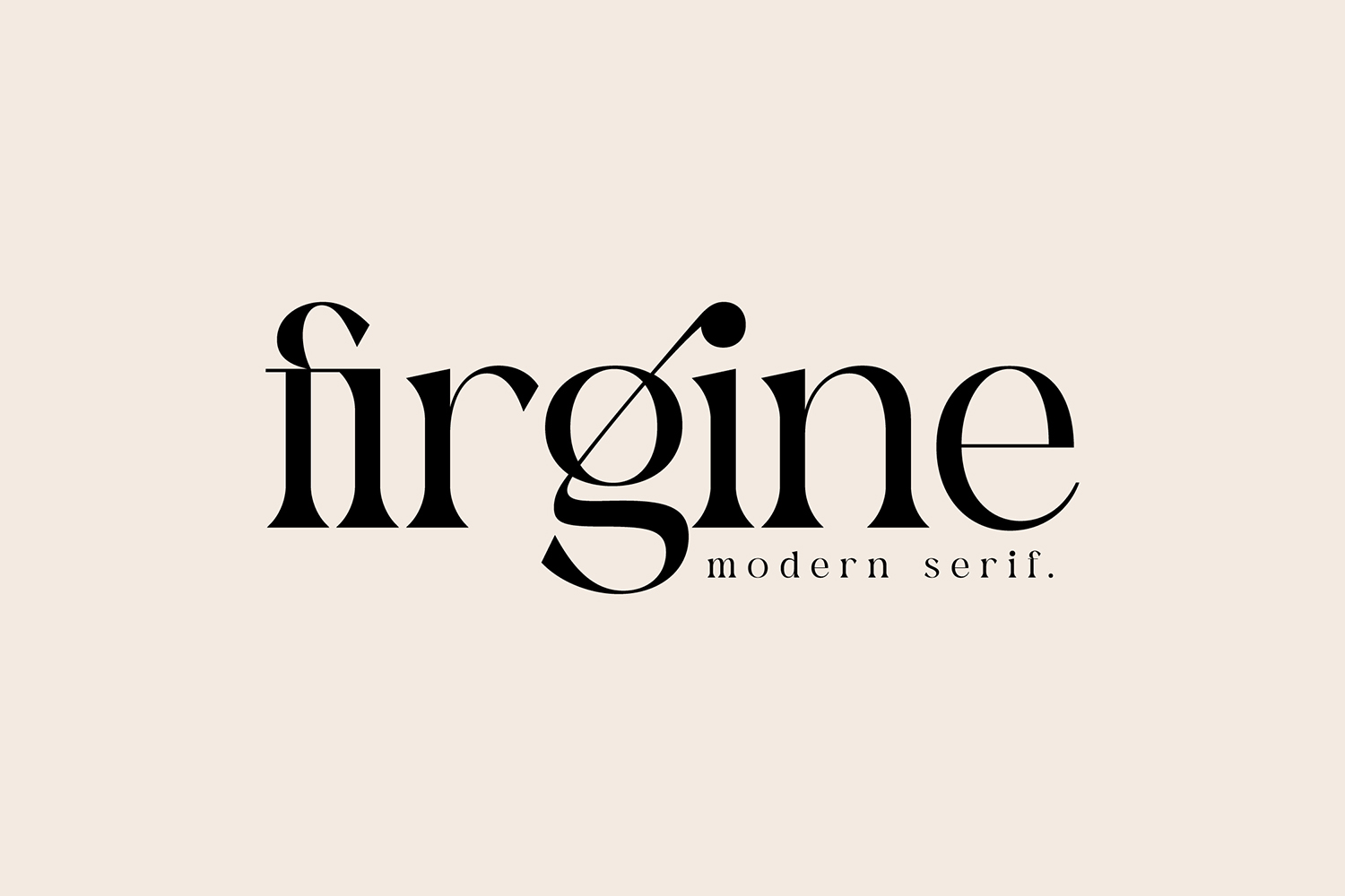 Firgine Free Font