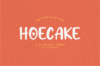 Hoecake Free Font