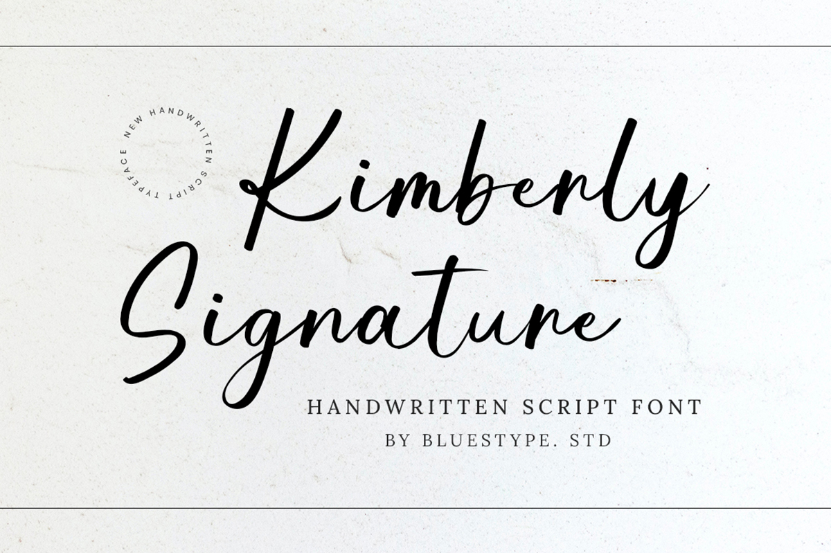 Kimberly Signature Free Font