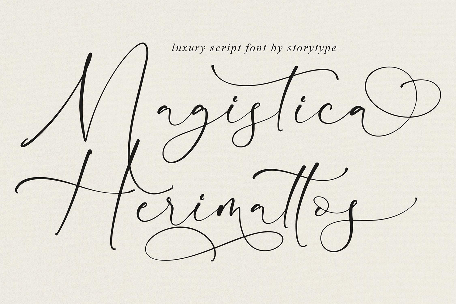 Magistica Herimattos Free Font