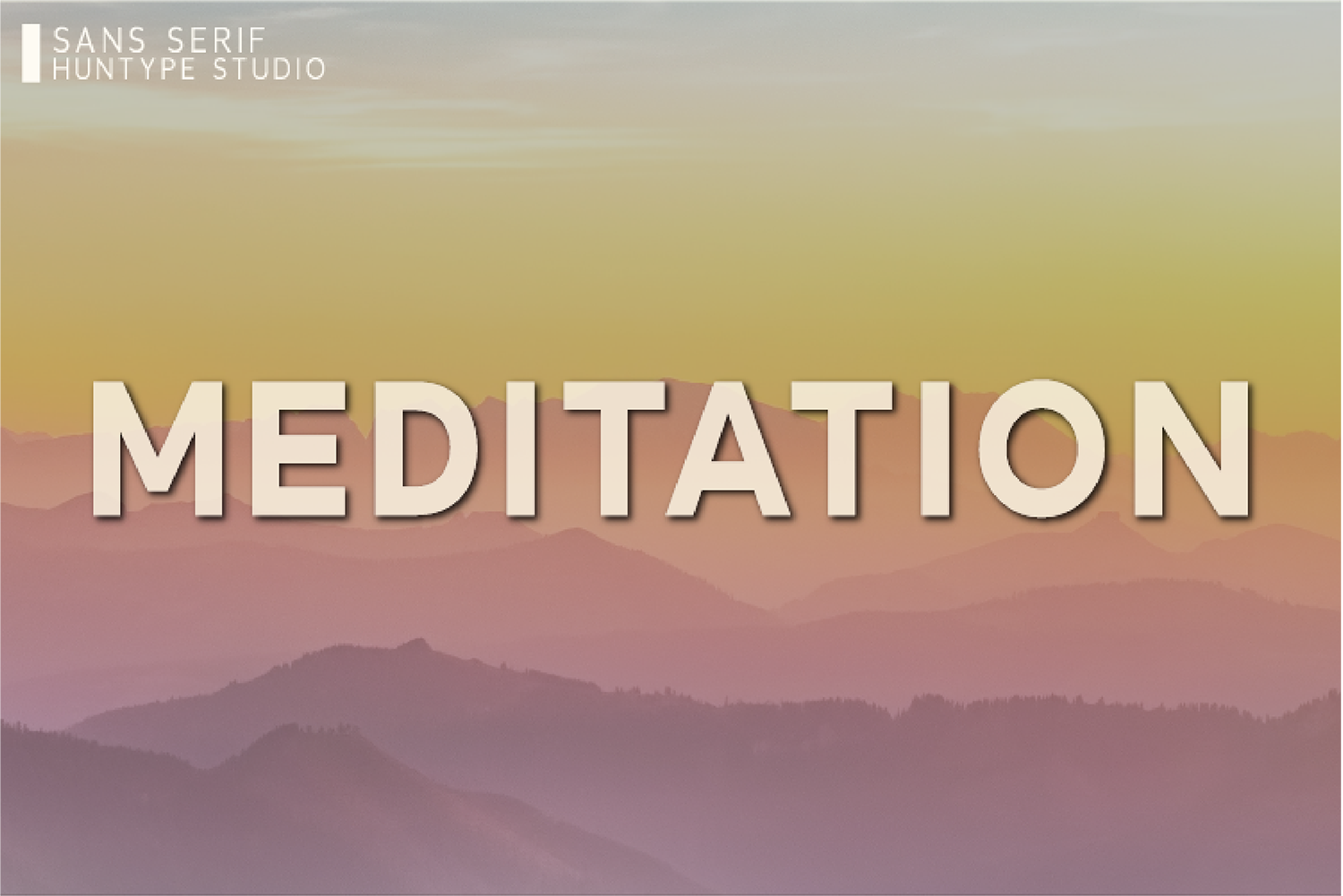 Meditation Free Font