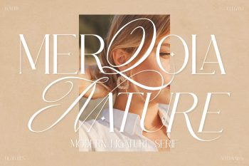 Merqola Nature Free Font