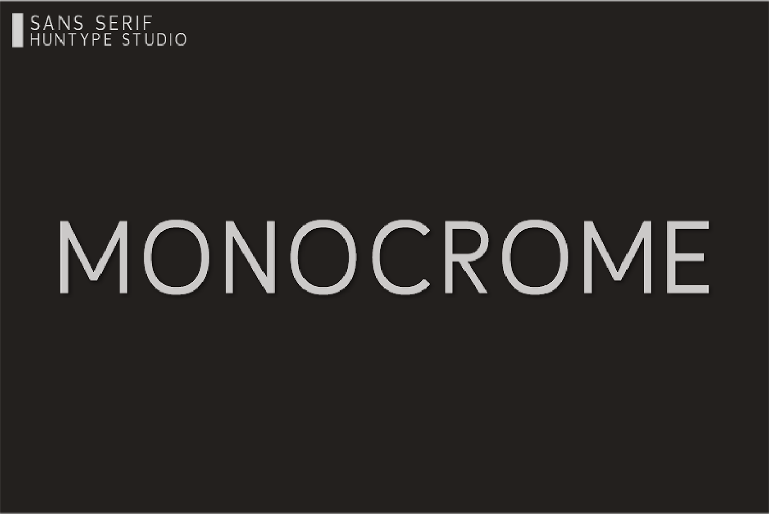 Monocrome Free Font