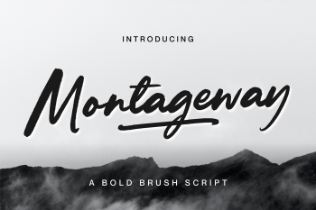 Montageway Free Font