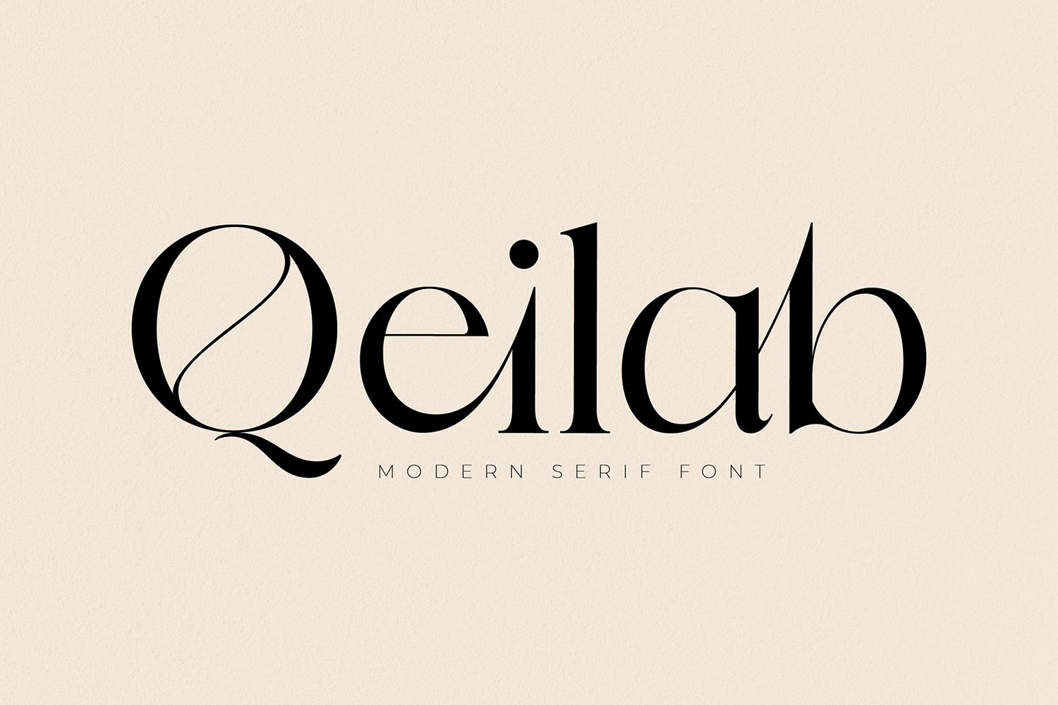 Qeilab Free Font