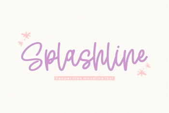 Splashline Free Font