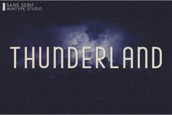 Thunderland Free Font
