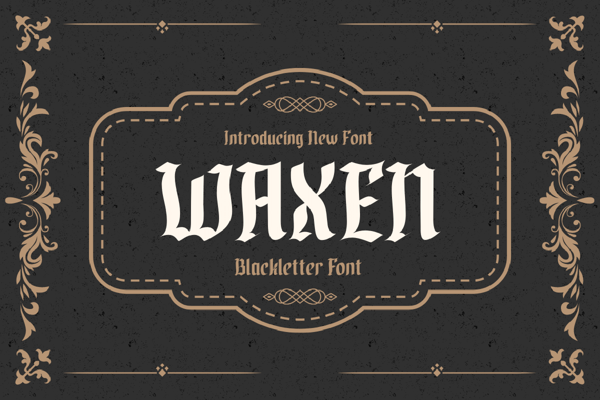 Waxen Free Font