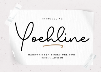 Yoehline Free Font