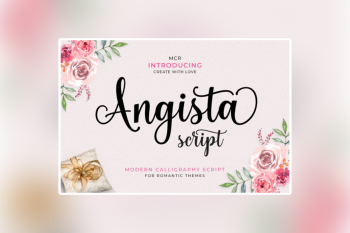 Angista Free Font