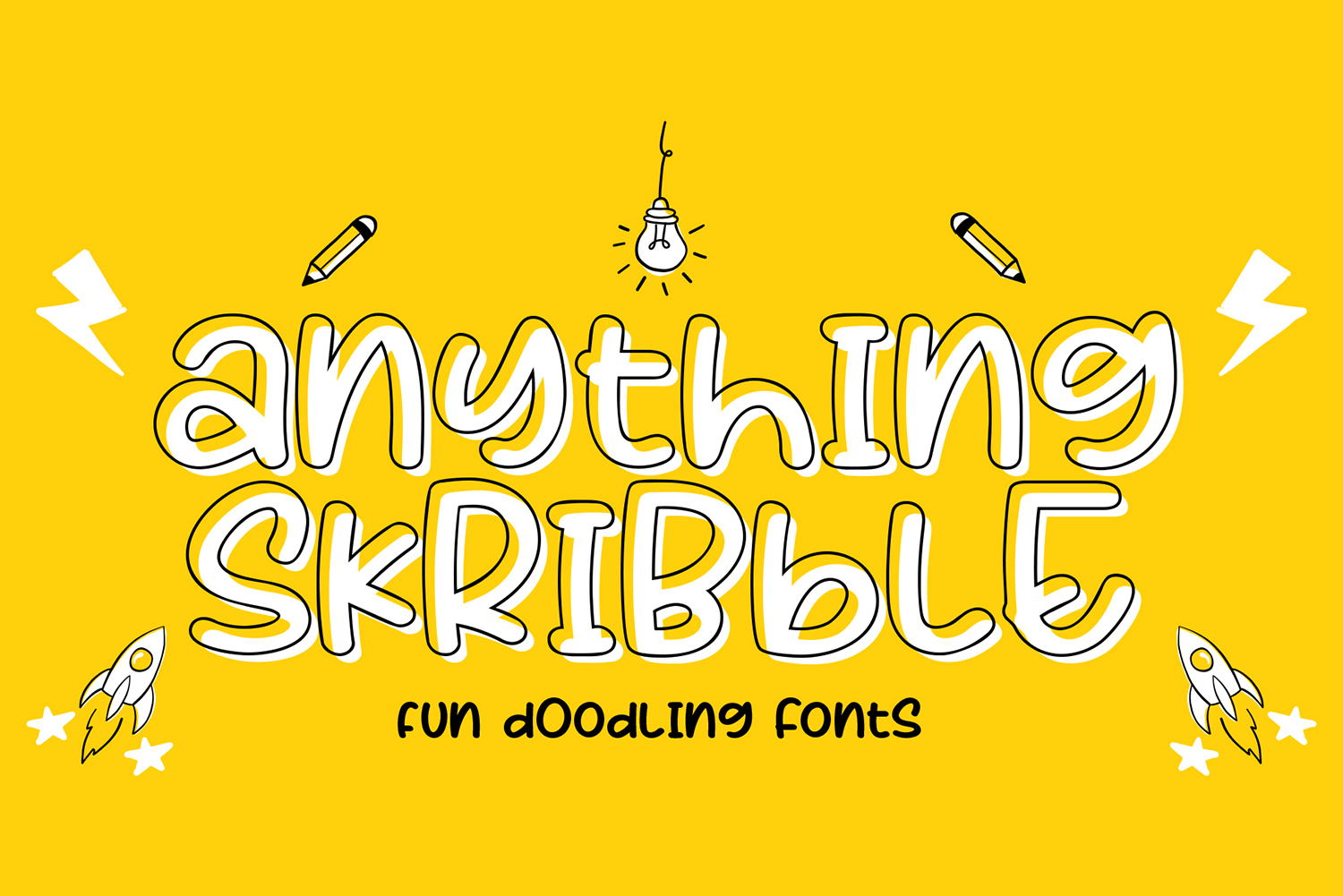 Anything Scribble Free Font