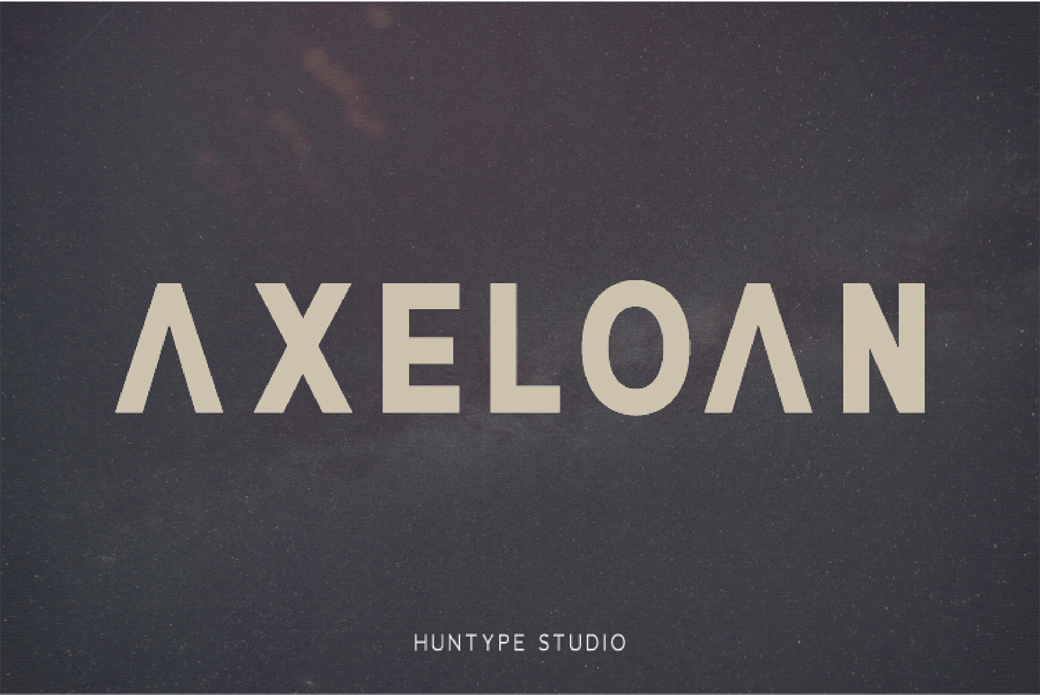 Axeloan Free Font