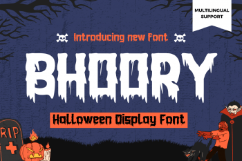 Bhoory Free Font