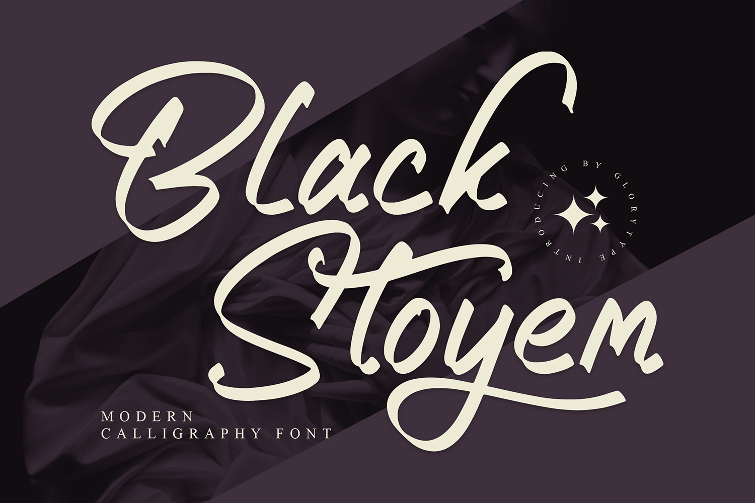 Black Stoyem Free Font