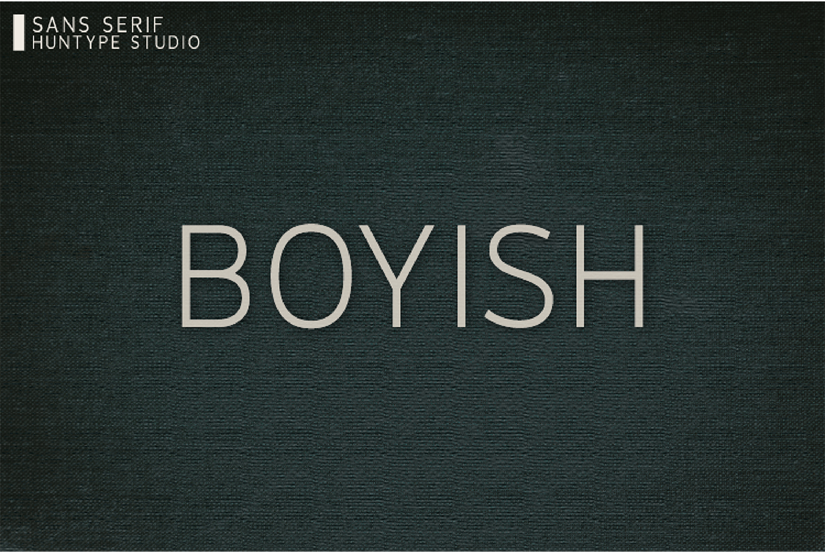 Boyish Free Font