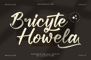 Bricyte Howela Free Font