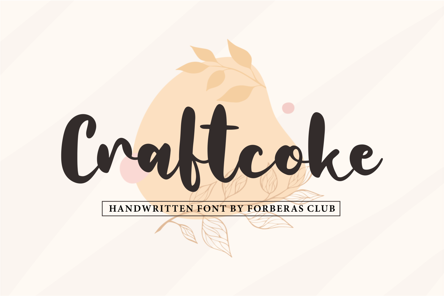 Craft Coke Free Font