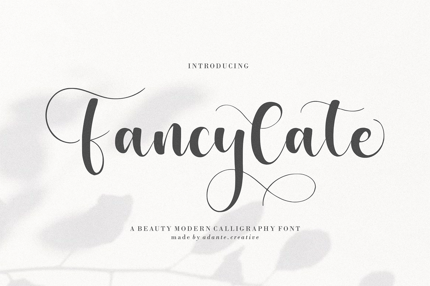 Fancylate Free Font