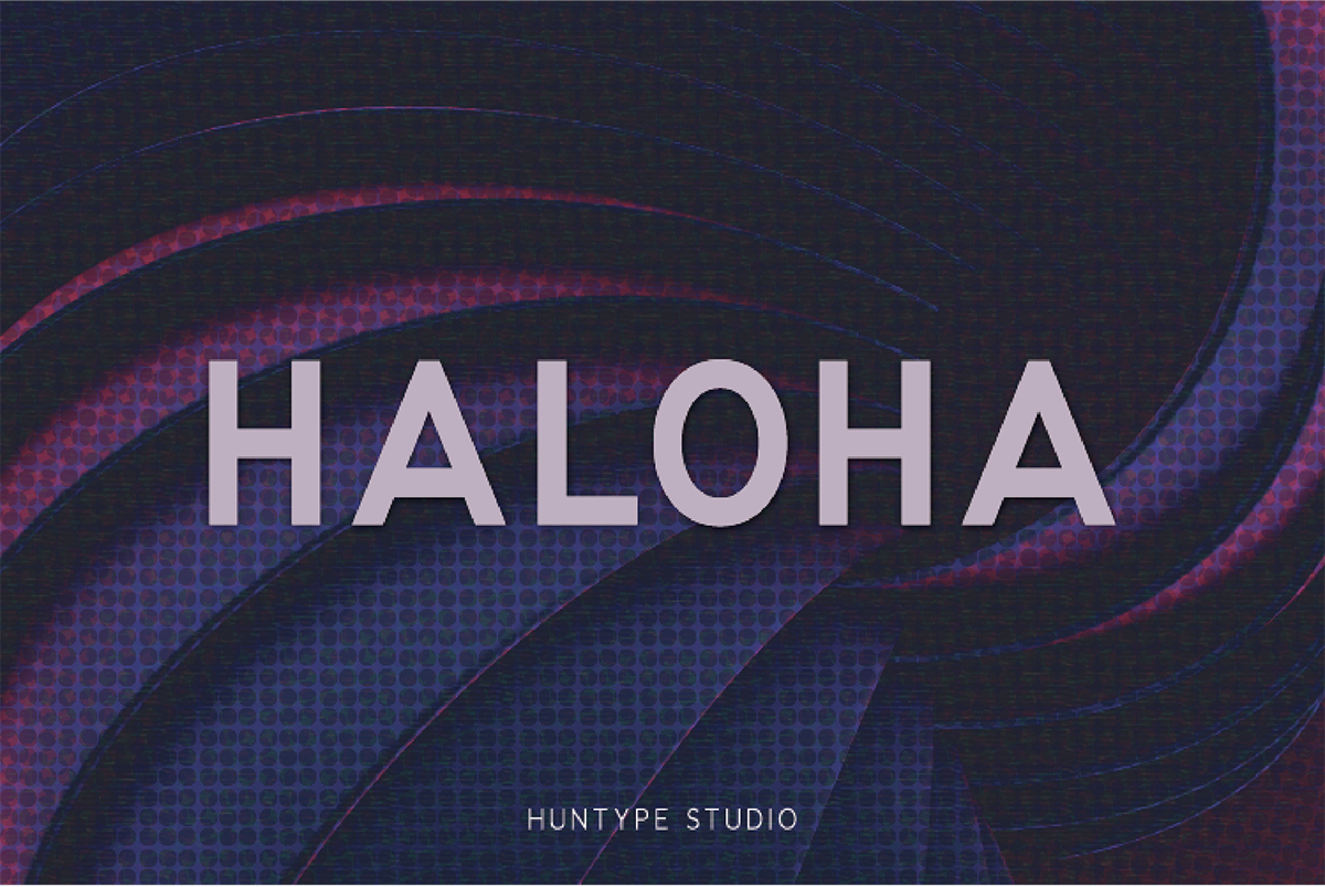 Haloha Free Font