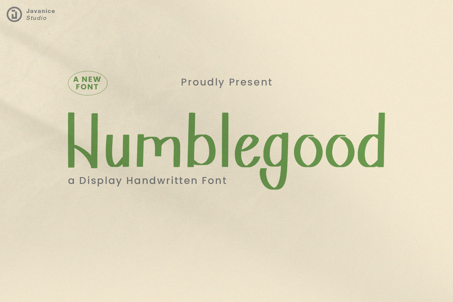 Humblegood Free Font