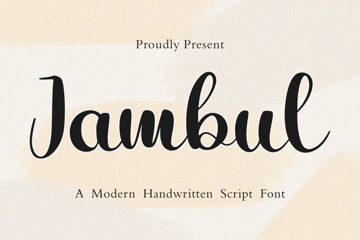Jambul Free Font