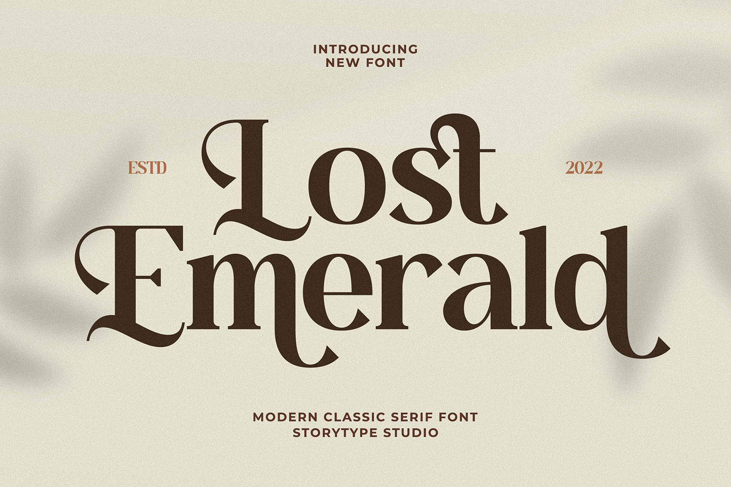 Lost Emerald Free Font