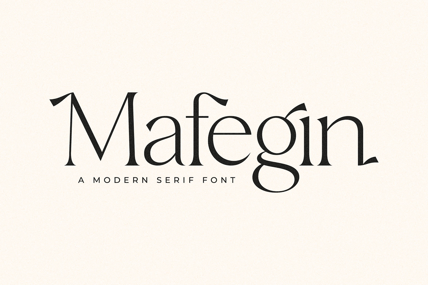 Mafegin Free Font