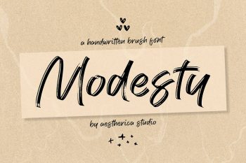 Modesty Free Font