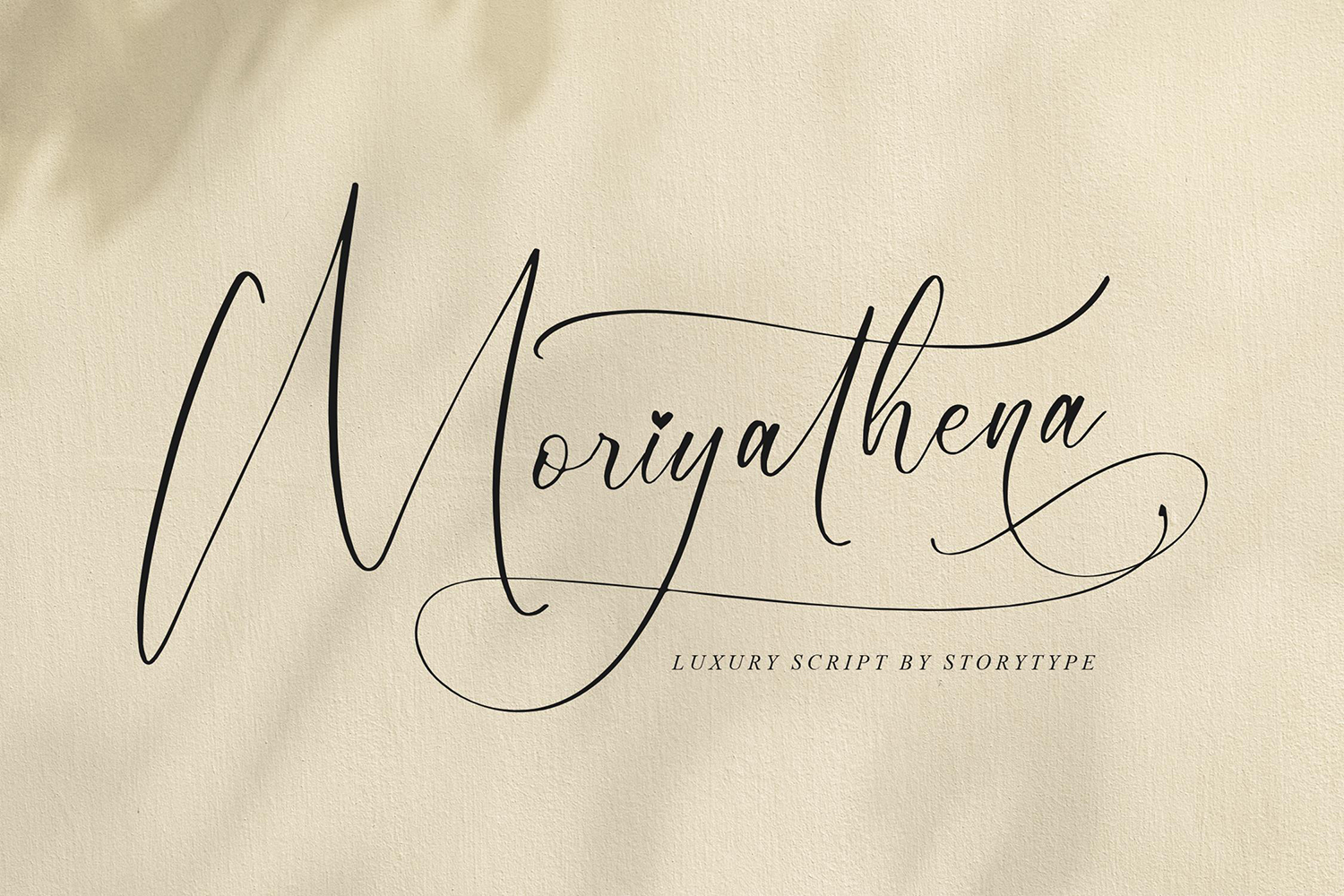 Moriyathena Free Font