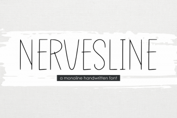 Nervesline Free Font