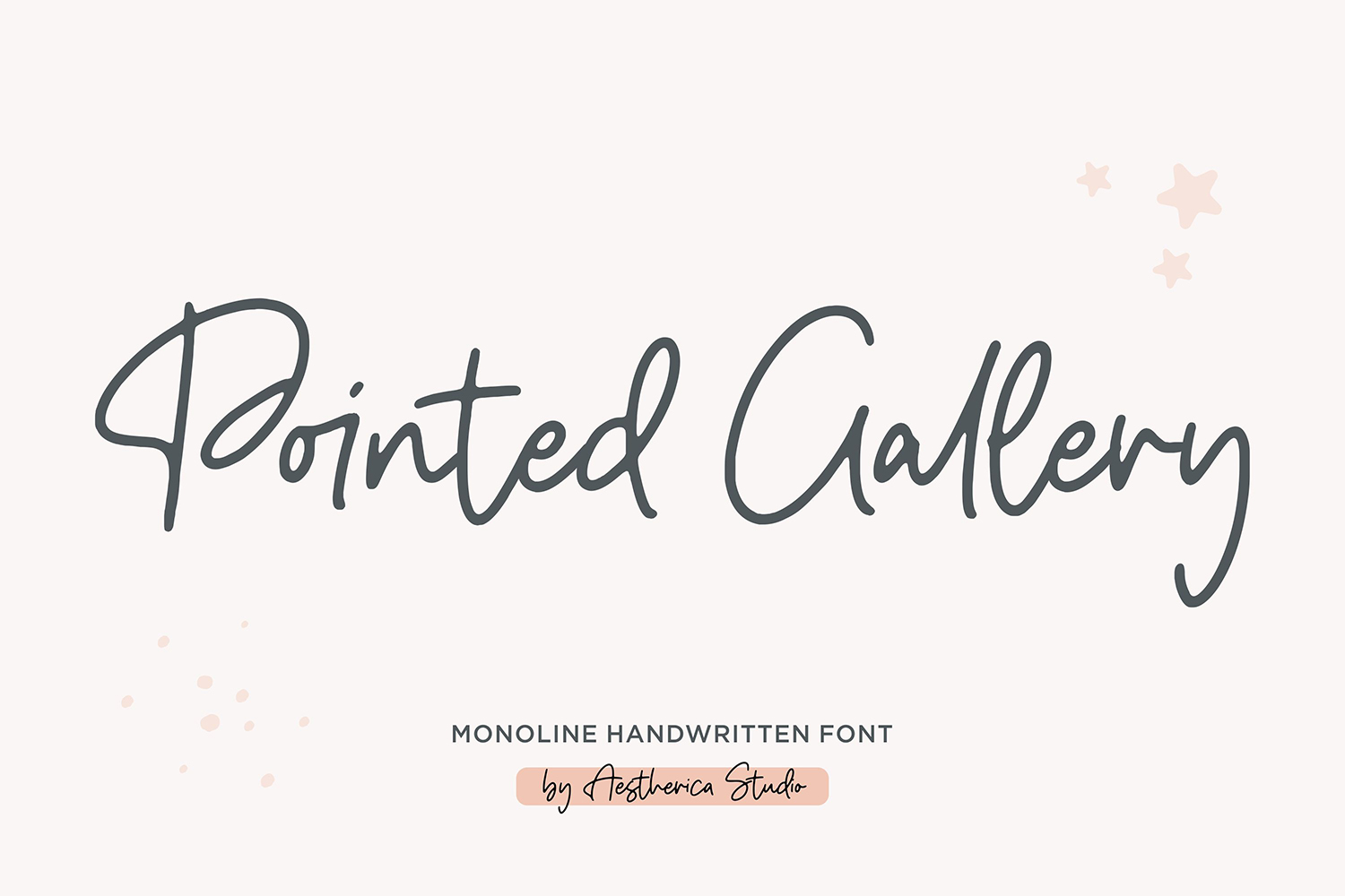 Pointed Gallery Free Font