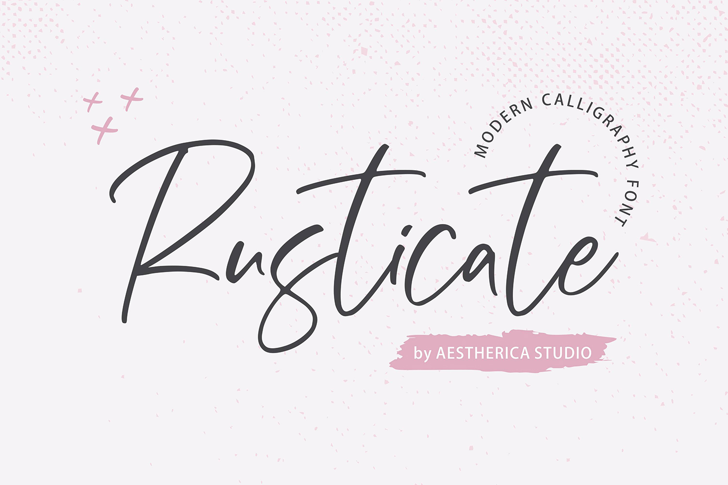 Rusticate Free Font