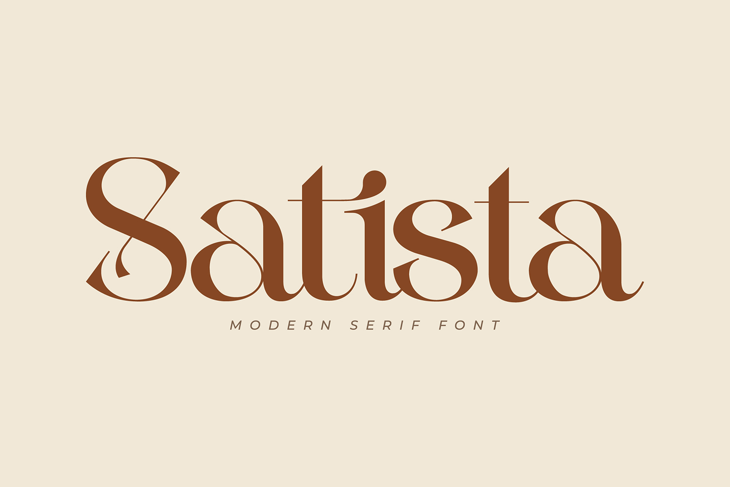 Satista Free Font