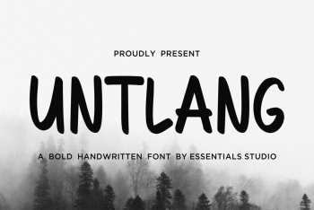 Untlang Free Font