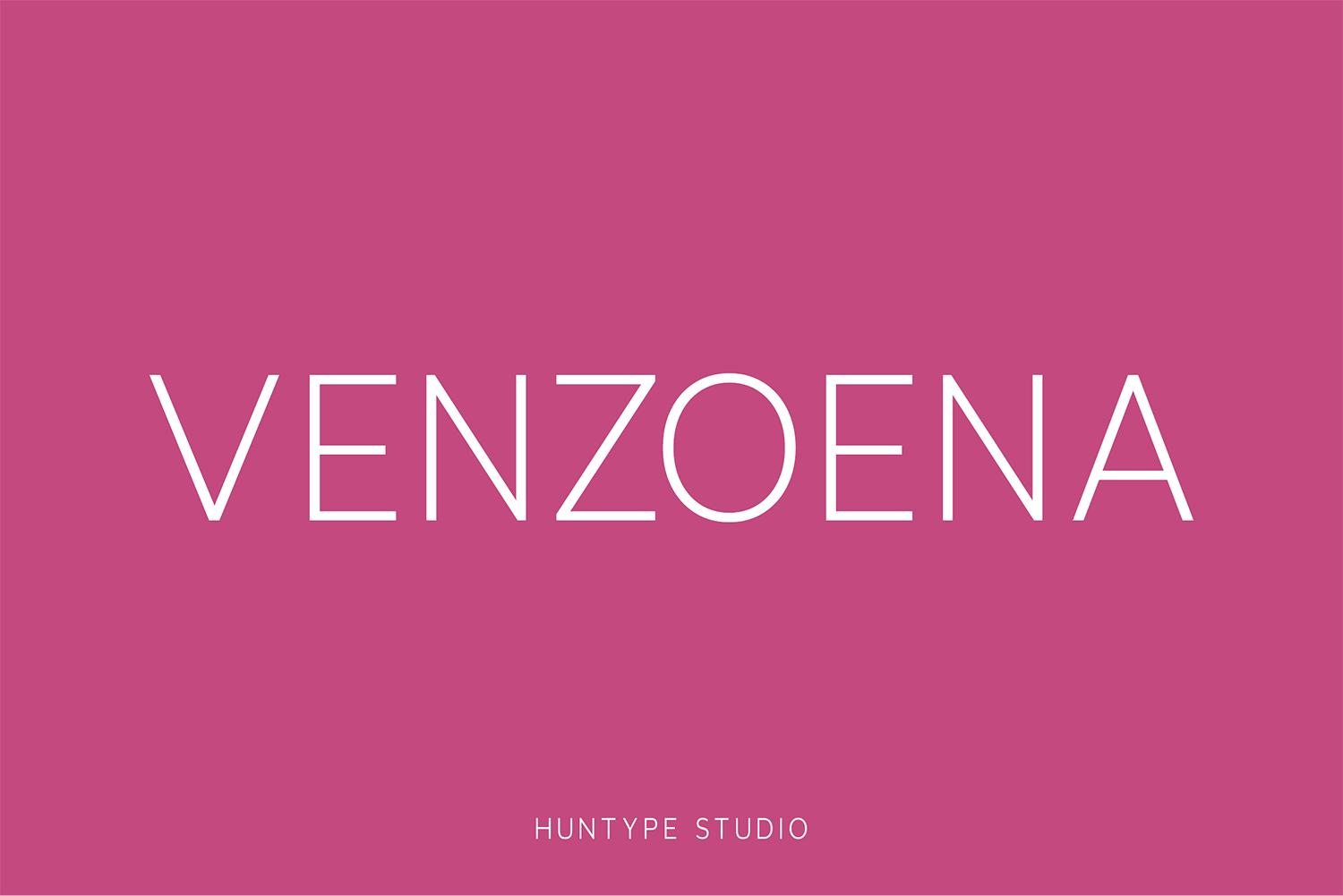 Venzoena Free Font