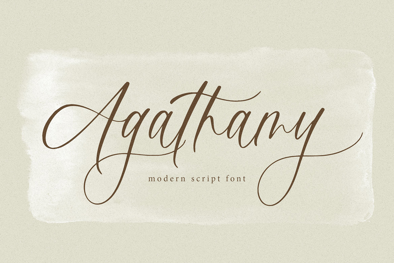 Agathamy Free Font