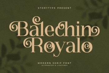 Balechin Royalo Free Font
