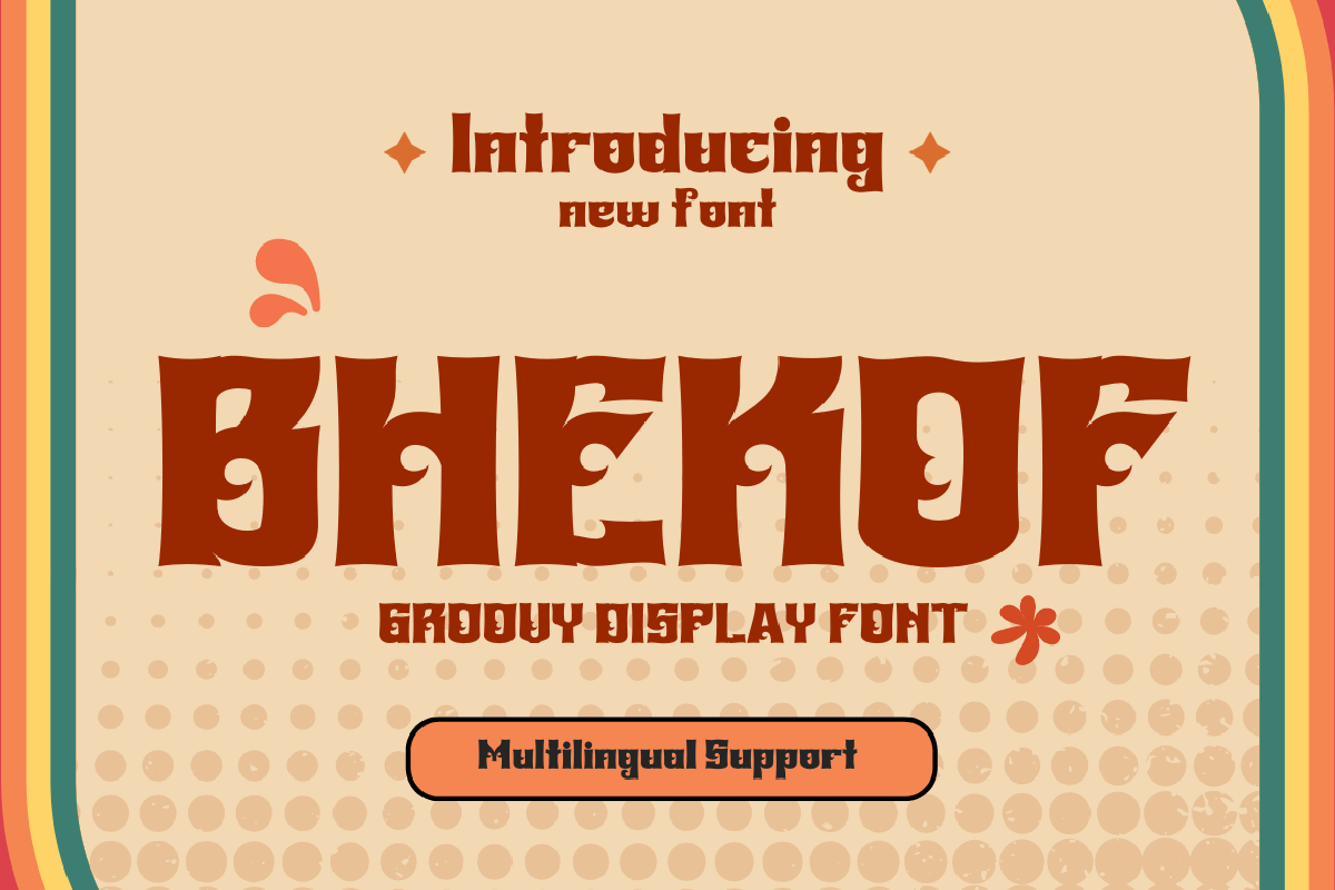 Bhekof Free Font