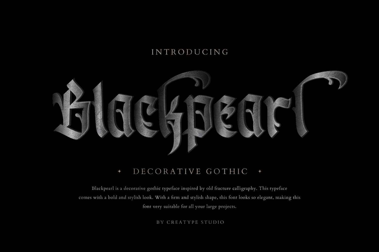 Blackpearl Free Font