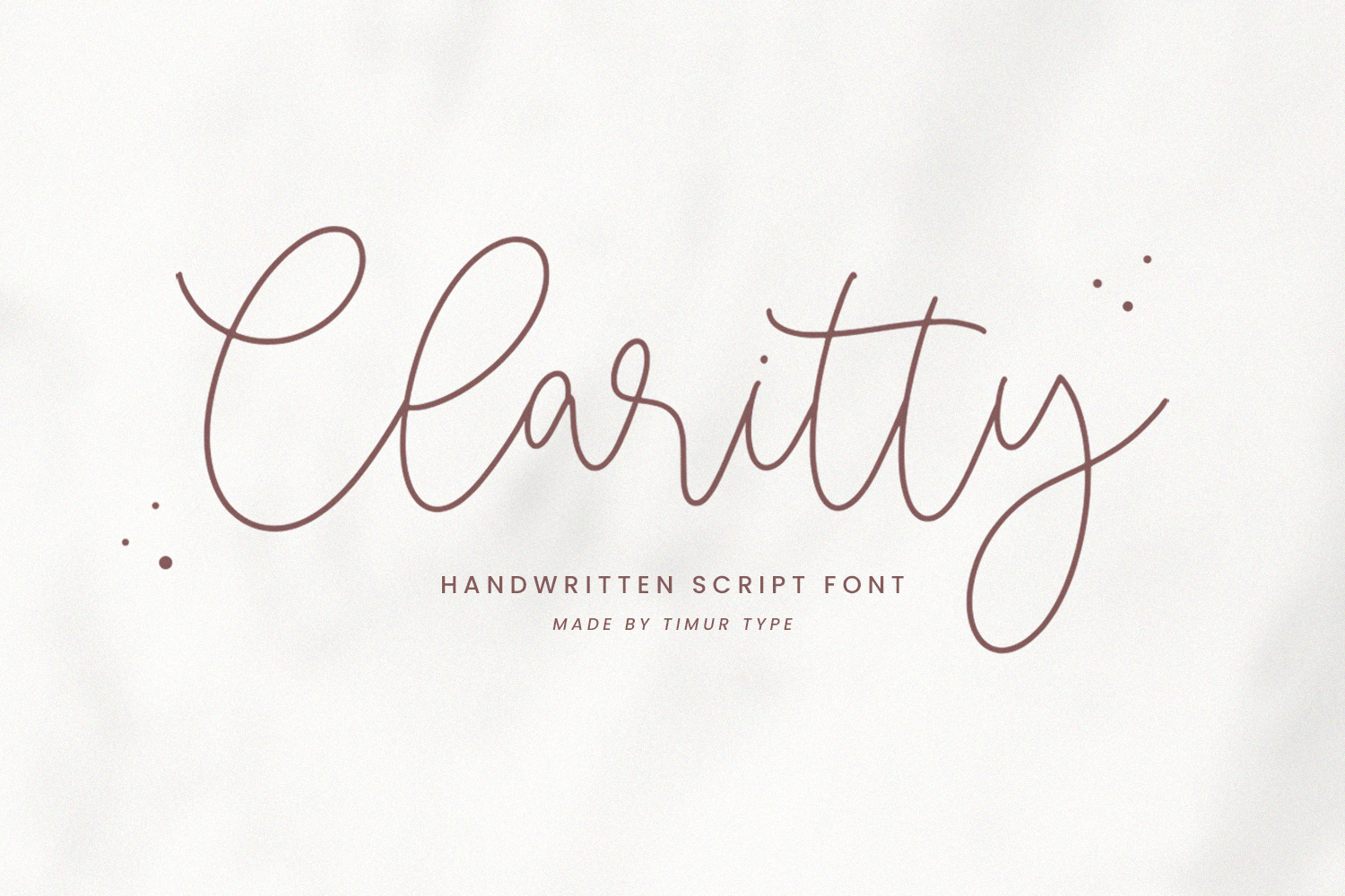 Claritty Free Font