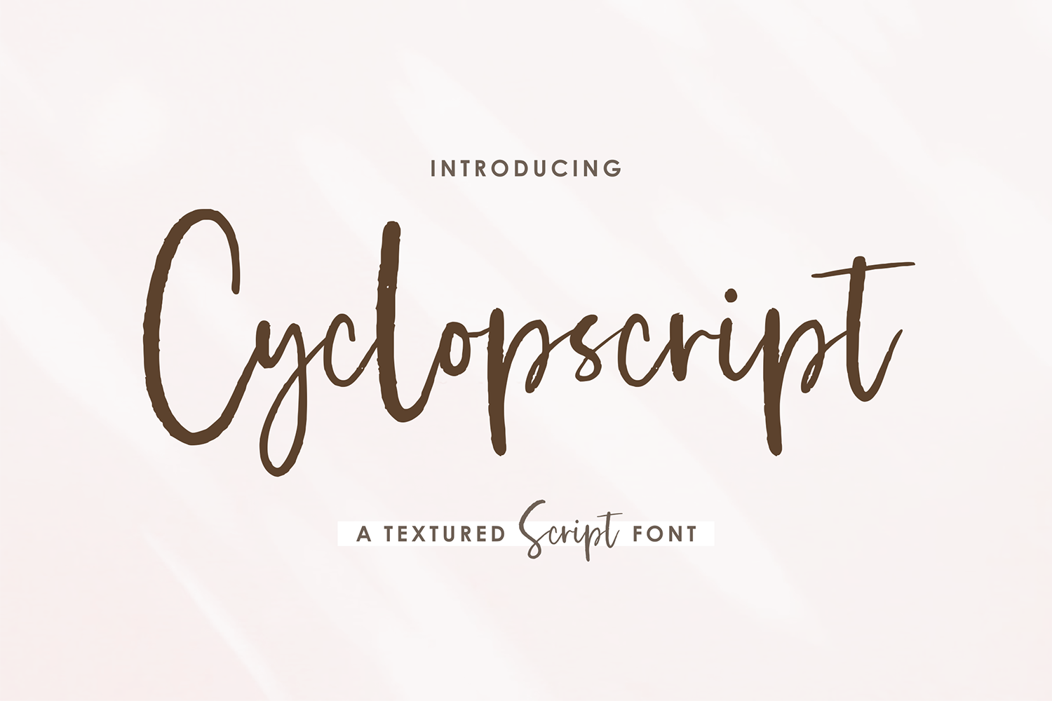 Cyclopscript Free Font