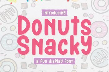Donuts Snacky Free Font