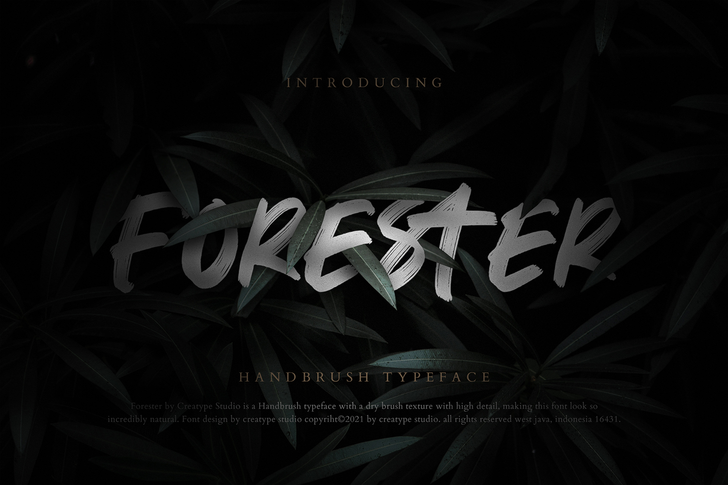 Forester Free Font