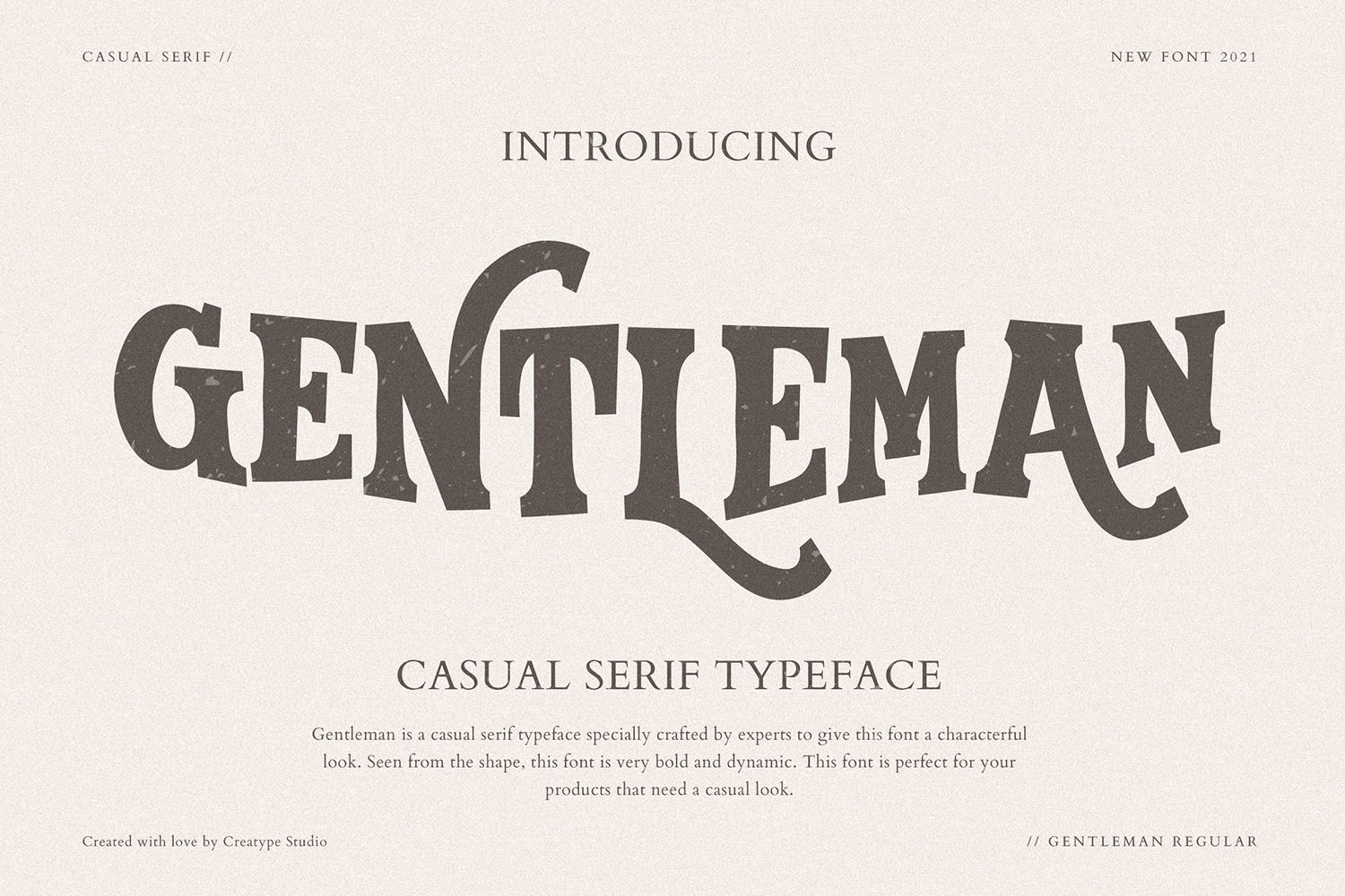 Gentleman Free Font