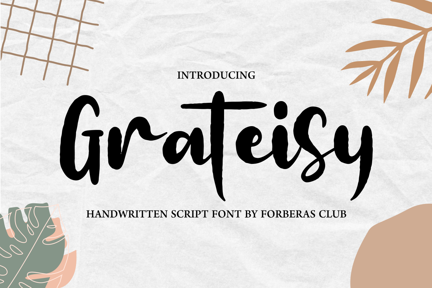 Grateisy Free Font