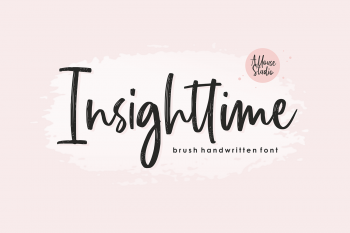 Insighttime Free Font