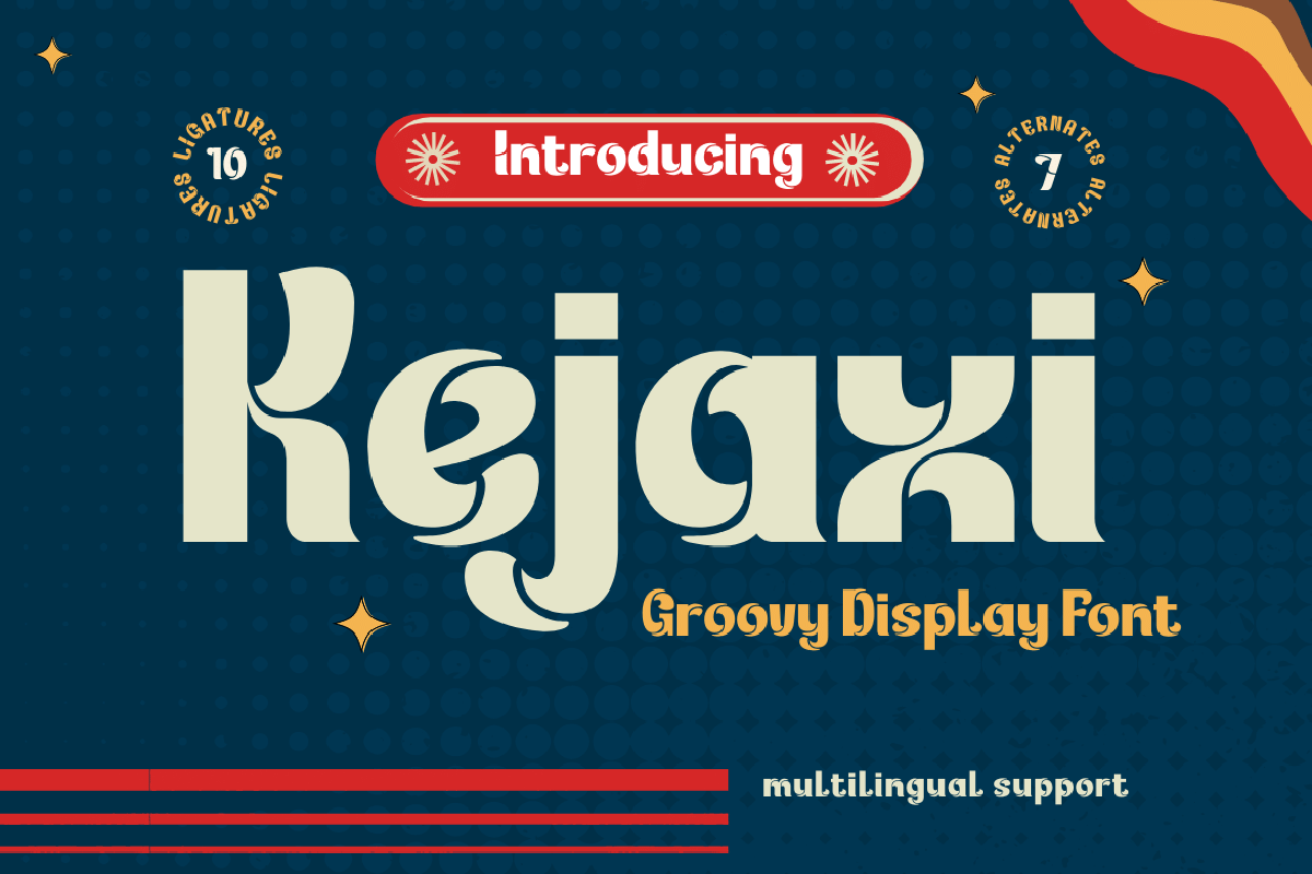 Kejaxi Free Font