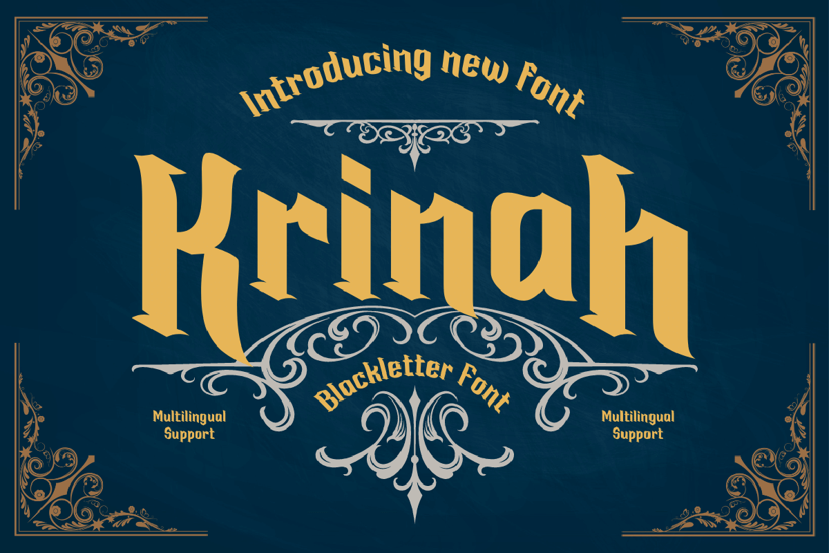 Krinah Free Font