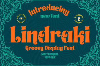 Lindraki Free Font