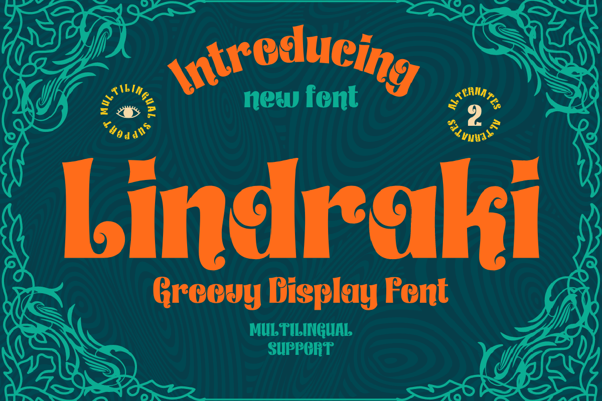Lindraki Free Font